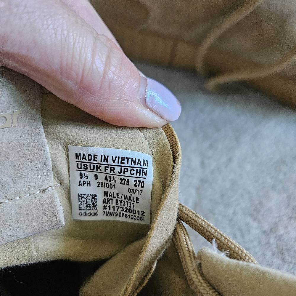 ADIDAS Tubular Invader suede hightops. Men's 9.5 - Picture 8 of 9